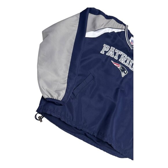 NEW ENGLAND PATRIOTS NFL Lightweight Football Boston Bomber Windbreaker Jacket L - Picture 5 of 5